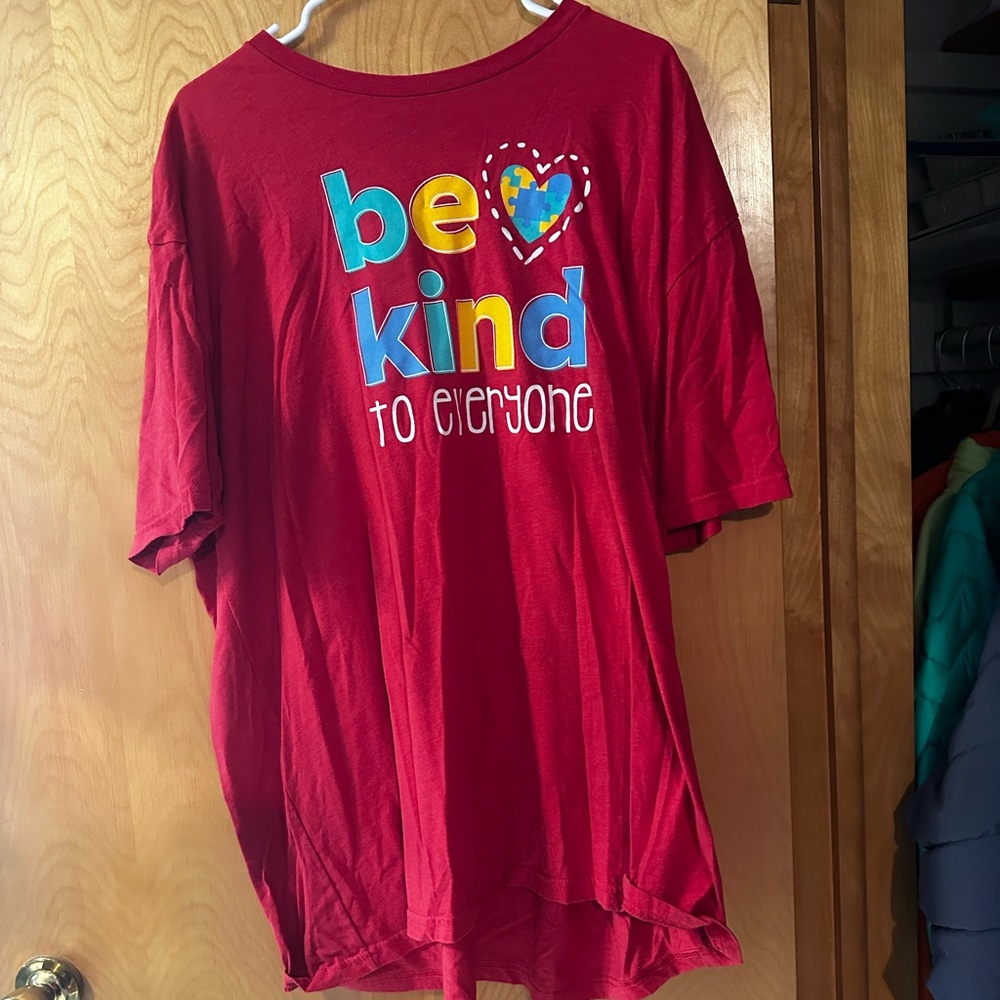 Be kind autism awareness t shirt